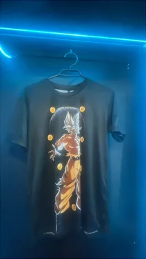 Camiseta Dragon Ball Z Goku Esferas del Dragon