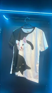 Camiseta deportiva Gato Jin Jan